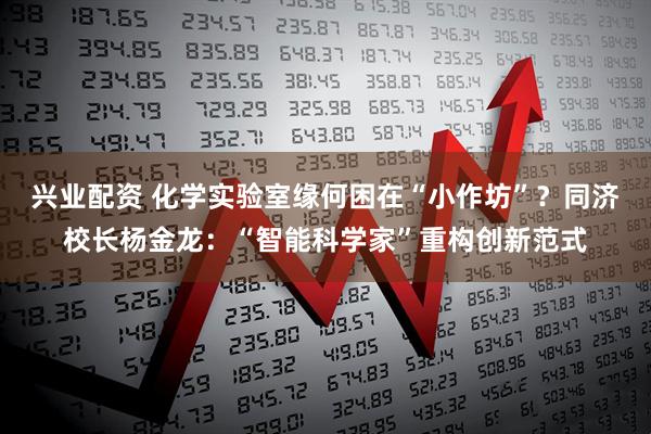 兴业配资 化学实验室缘何困在“小作坊”？同济校长杨金龙：“智能科学家”重构创新范式